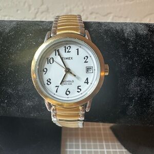 Timex Two-Tone Gold and Silver Watch